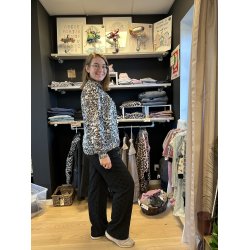 Libert - Mag Skjorte - Grey lurex leo