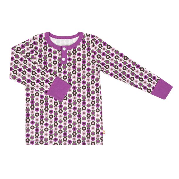 Katvig - Blouse mini apples lilla