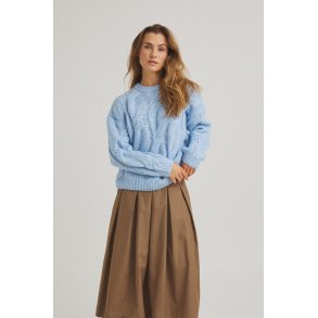 Luxzuz // One Two - Jostina Knit - Washed indigo