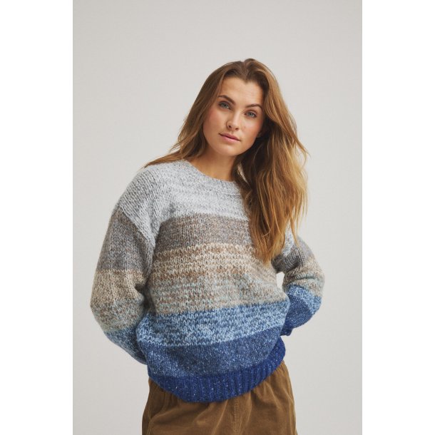 Luxzuz // One Two - Juliane Knit - Mood indigo bl�