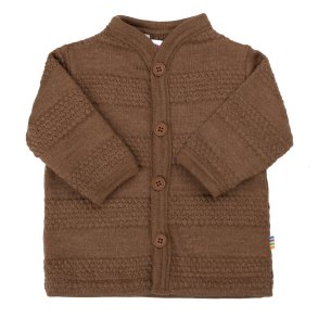 Joha - Cardigan i uld - Brun