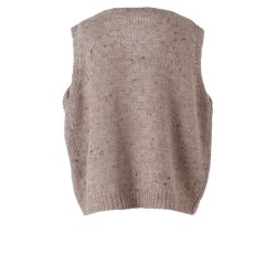 Luxzuz // One Two - June Knit vest - Deep Taupe