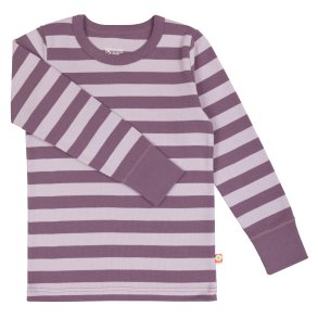 Katvig - Blouse Long Sleeves Stripe Purple