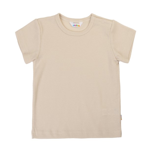 Joha - T-shirt med kort �rme - Beige