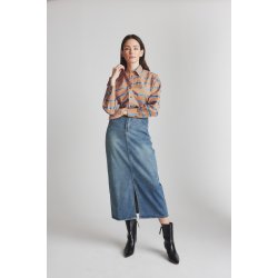 Luxzuz//One Two - Jeansana nederdel Denim