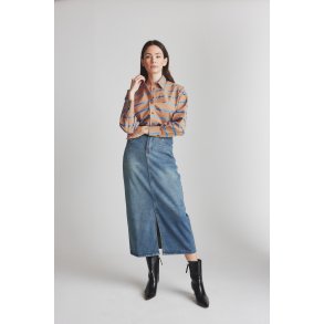 Luxzuz//One Two - Jeansana nederdel Denim