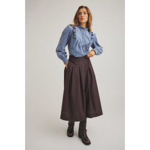 Luxzuz // One Two - Jansine Skirt - Chocolate 