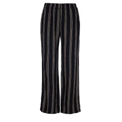 Luxzuz // One Two  - Elizeba Pant - sort med stribe