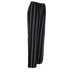 Luxzuz // One Two  - Elizeba Pant - sort med stribe