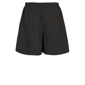 Luxzuz // One Two - Eiluu Shorts - sort med hvid stribe