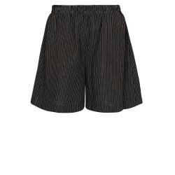 Luxzuz // One Two - Eiluu Shorts - sort med hvid stribe