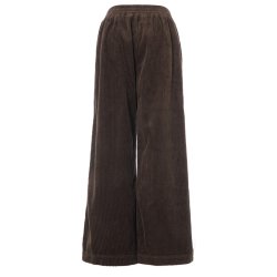 Luxzuz // One Two - Eicord Pants Bredriflet fljl - Chocolate brown
