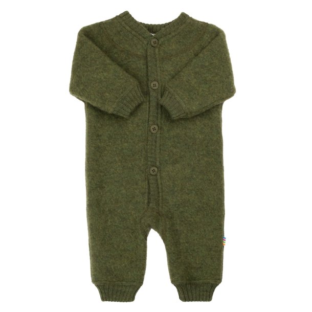 Joha - Soft wool jumpsuit -  m�rk olivengr�n