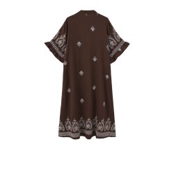 Luxzuz // One Two  - Alfhild dress - Dark brown