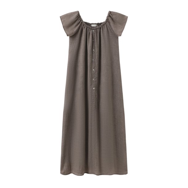 For love &amp; Luxzuz  - Vega dress - Dark taupe
