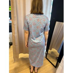 Libert� - Sk�n og bl�d Alma T-shirt kjole  Blue/Pink Heart