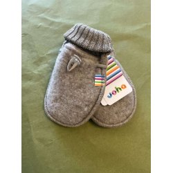 Joha - Soft wool vanter - Sesame melange
