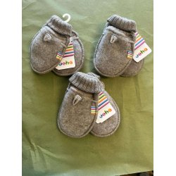 Joha - Soft wool vanter - Sesame melange