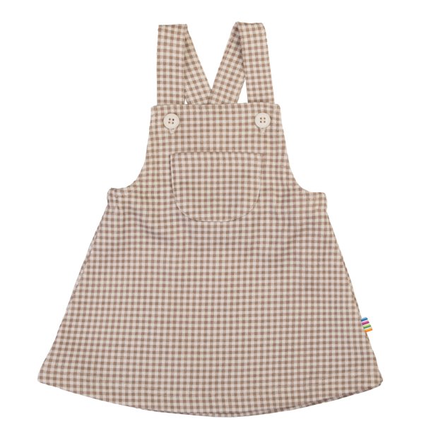 Joha - Super s�d Pinafore kjole i brune tern