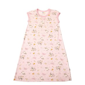 Joha - Nightdress Kortrmet Lyserd