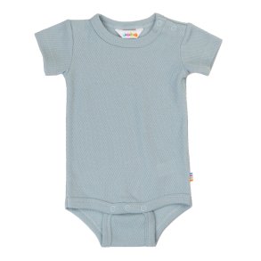 Joha - bodystocking med kort �rme - Lys bl�
