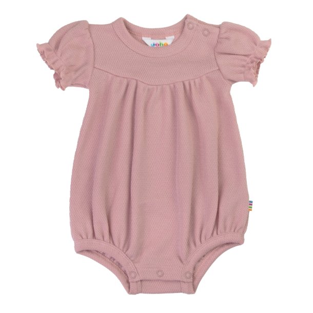Joha - bodystocking med kort �rme - Rosa