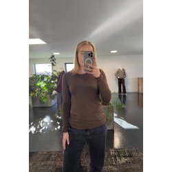 Luxzuz // One Two - Sigba Bambus T-shirt - Coffee bean