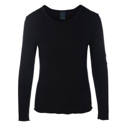 Luxzuz // One Two - Sigba Bambus T-shirt - Sort