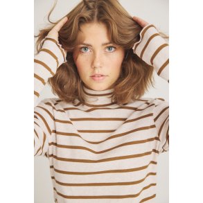 One Two - Wollenio T-Shirt - Light Taupe