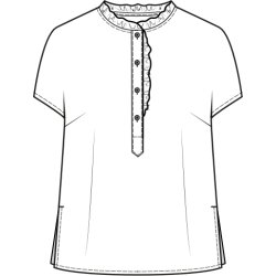 Luxzuz // One Two  - Maritoana blouse - Chambray blue