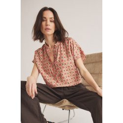 Luxzuz // One Two  - Maritoana blouse - Hot Koral