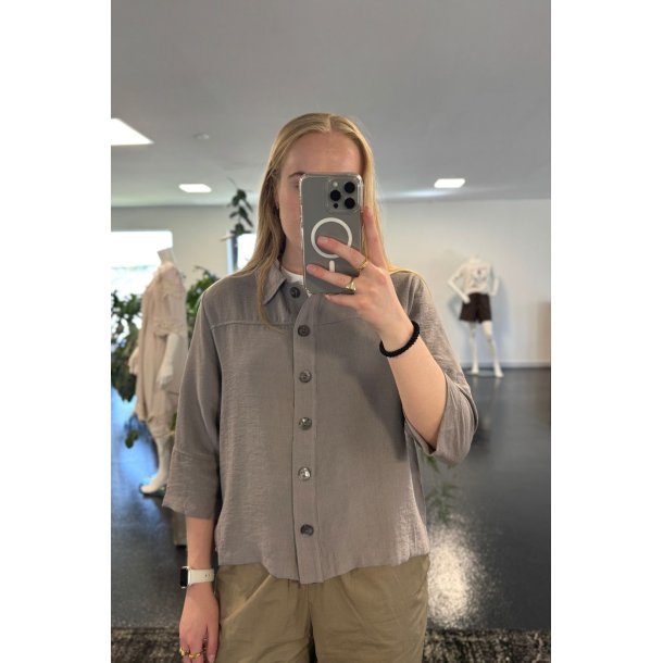 Luxzuz // One Two  - Kirsti Jacket - Drift Wood