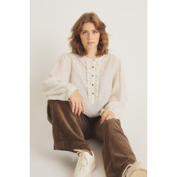 Luxzuz // One Two - Anso Blouse - Cream