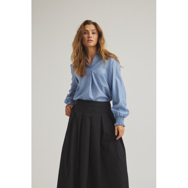 Luxzuz // One Two - Joa Blouse - Faded denim