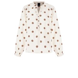 Luxzuz // One Two - Ansiga Blouse - Chocolate 