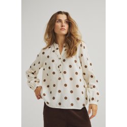 Luxzuz // One Two - Ansiga Blouse - Chocolate 