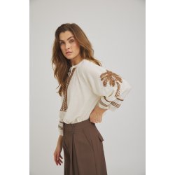 For Love &amp; Luxzuz  -  Allie Shirt - Creme