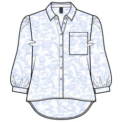 For Love &amp; Luxzuz  -  Alita Shirt - Light Sand