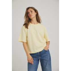 For Love &amp; Luxzuz - Boxy T-shirt - Gul - Anise flower