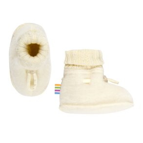 Joha - Sleeping booties wool - Natur