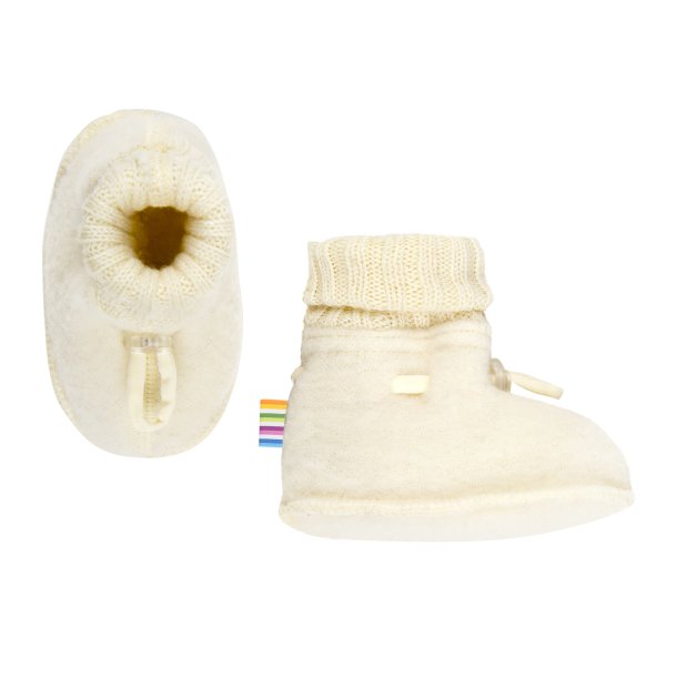 Joha - Sleeping booties wool - Natur