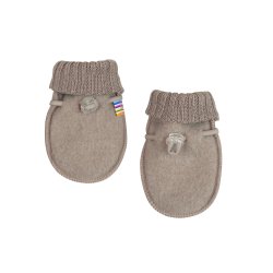 Joha - Soft wool vanter - Sesame melange