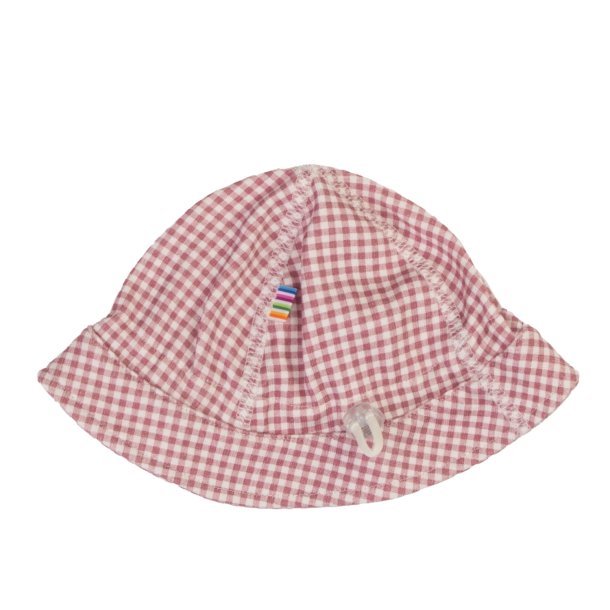  Joha - Sommerhat - Rosa eller brun ternet