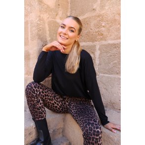 Libert - Alma LS Top Black - Fleece 