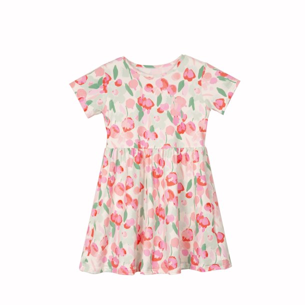 Libert kids - ALMA BABYDOLL DRESS KIDS MINT PINK FLOWER