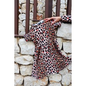 Libert kids - Alma Leo kortrmet kjole med hjerter