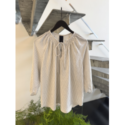 Luxzuz // One Two  - Cici Blouse Stribet