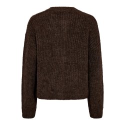Libert Fro cardigan - chocolate brown