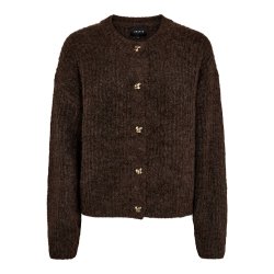 Libert Fro cardigan - chocolate brown