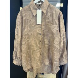 For Love &amp; Luxzuz  -  Alita Shirt - Light Sand